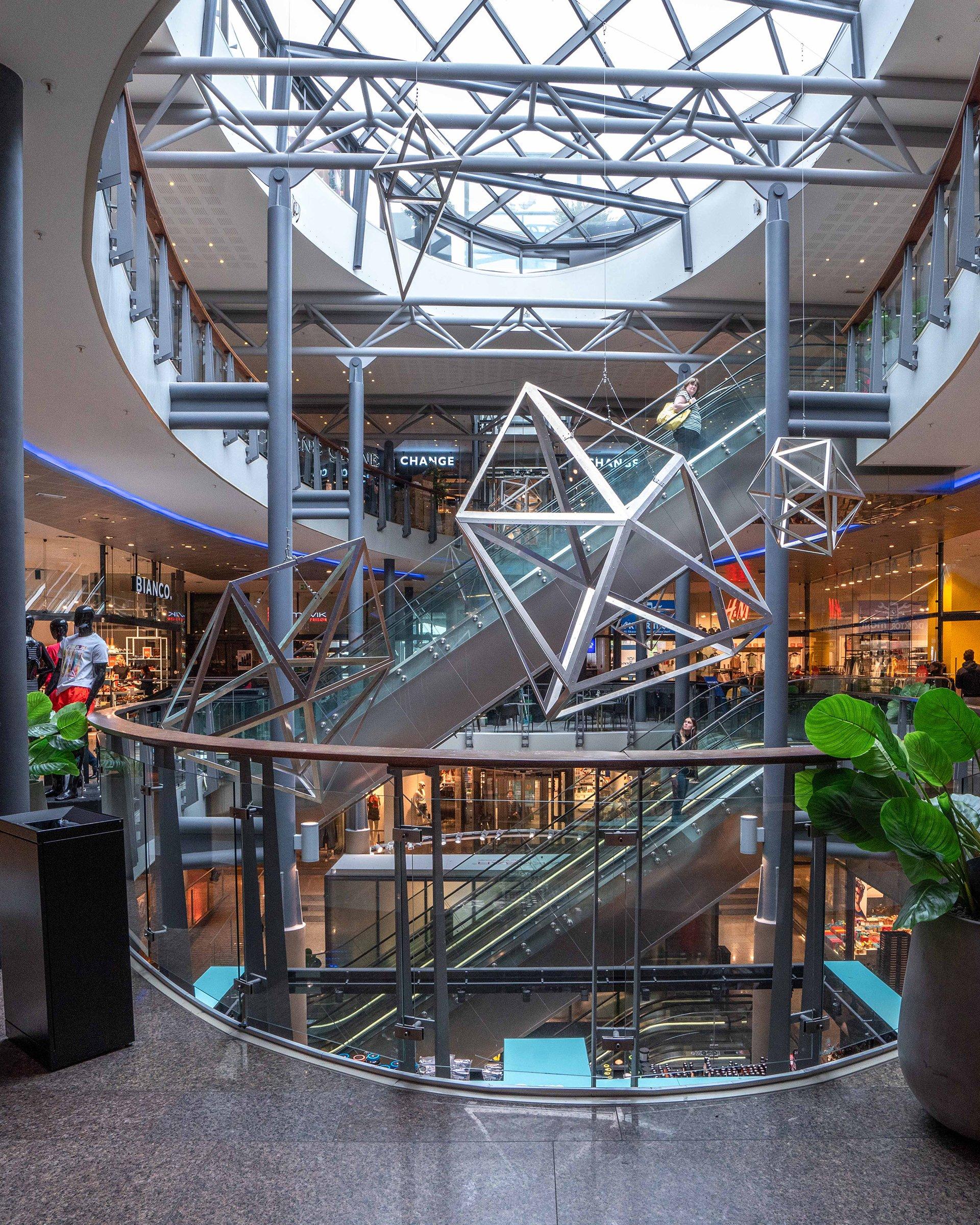 Fellesareal i andre etasje på xhibition